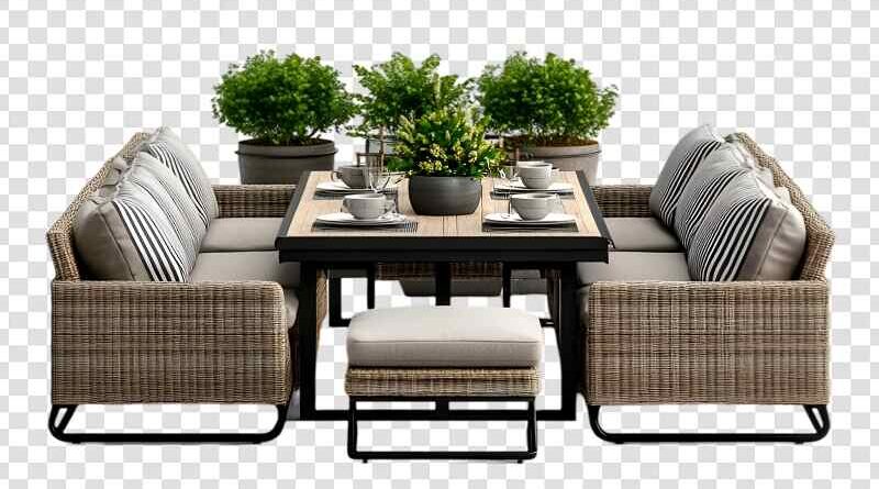 rattan garden furniture